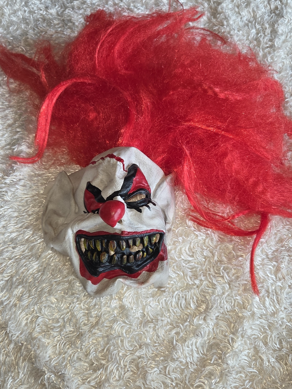 Carver Evil Clown Latex Mask #coquette #festival